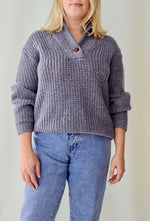 Shawl Collar Iris Sweater