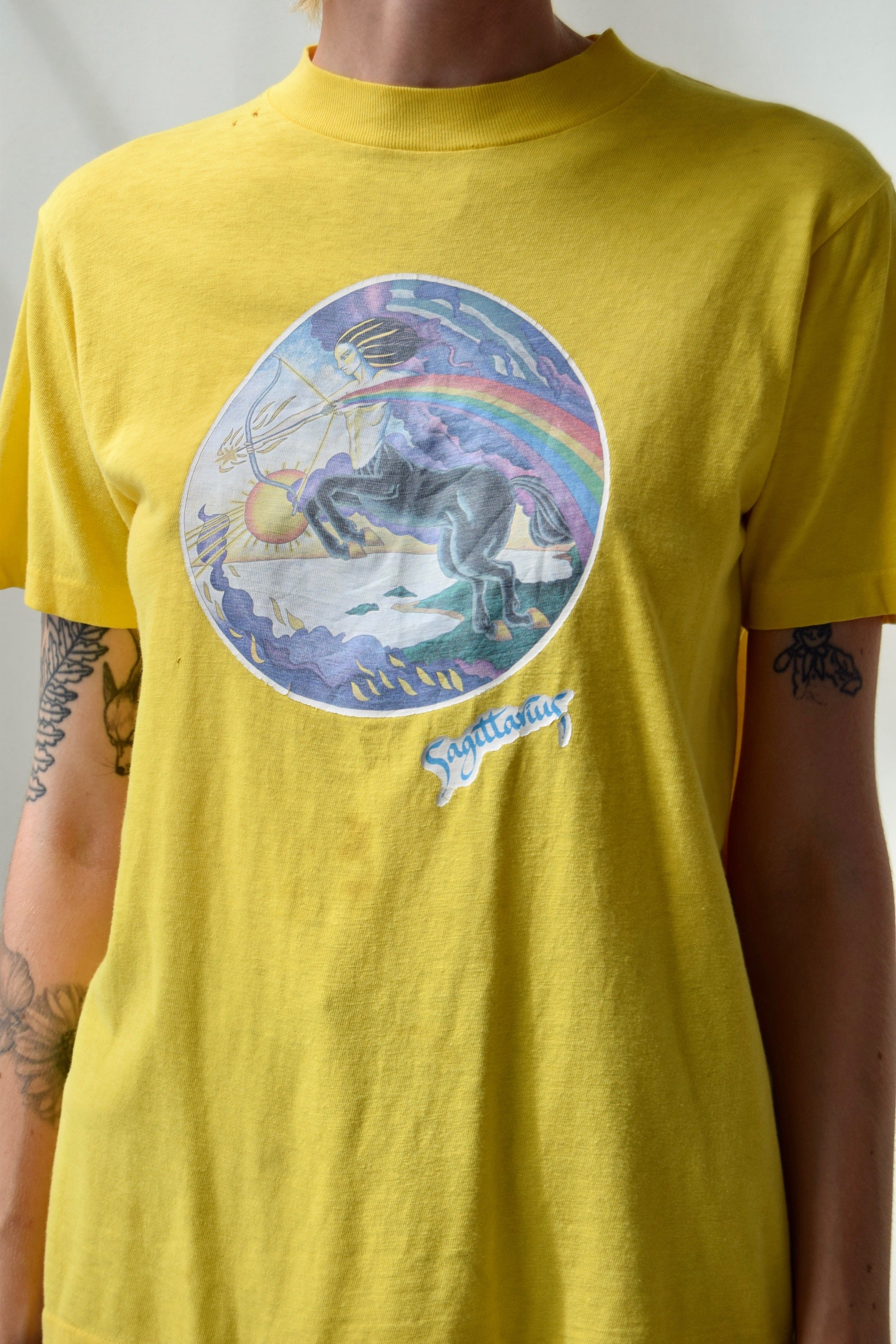 Vintage Sagittarius Zodiac T-Shirt