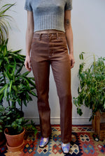 Brown Seventies Wranglers