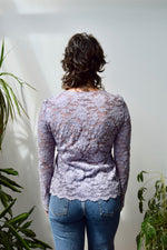 Lavender Lace Cardi