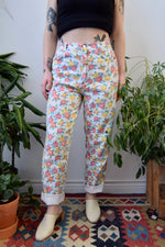 Floral Jeans