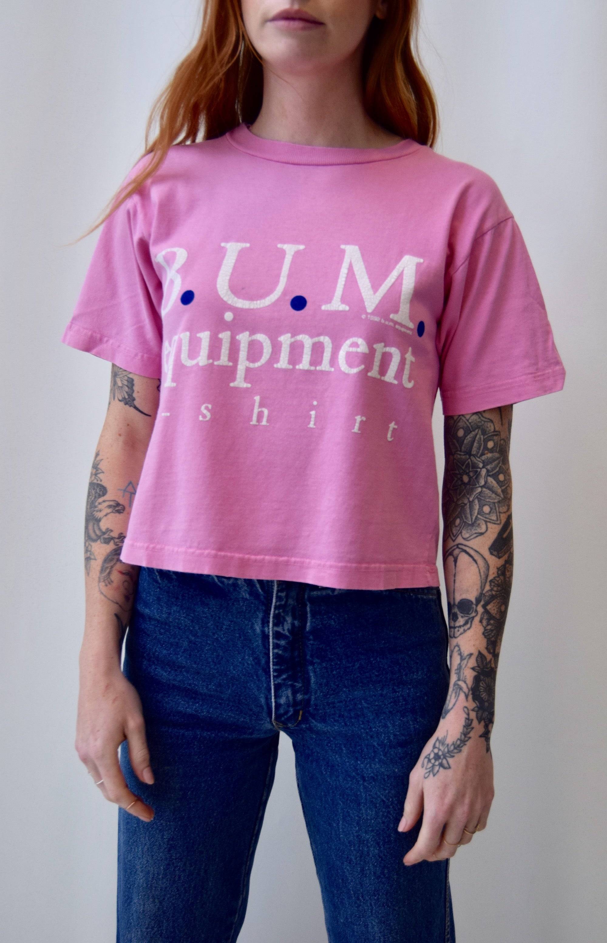 1992 B.U.M. Equipment Crop Tee