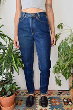 High Waist Slim Leg Jeans