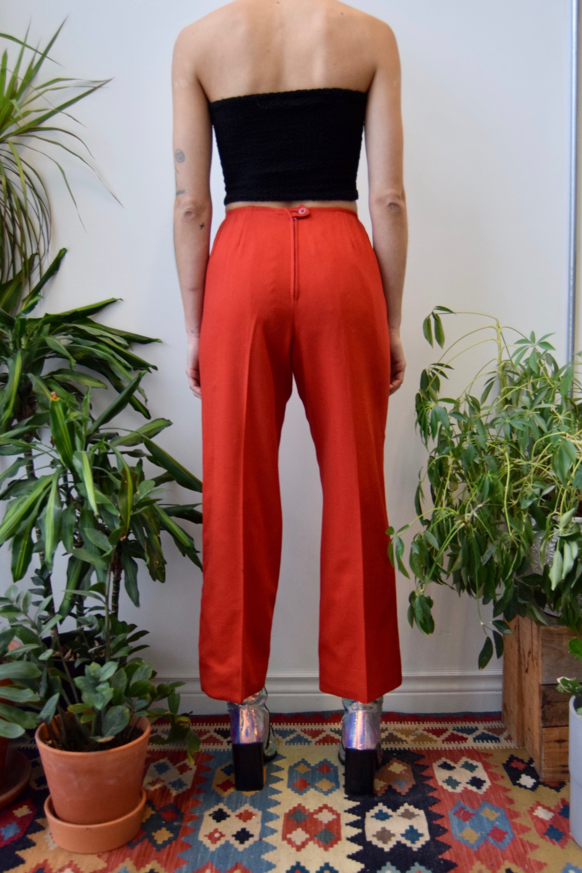Catsup Wool Trousers
