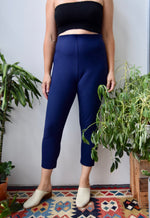 Navy Stretchy Hotpants