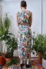 Silk Hawaiian Wrap Dress