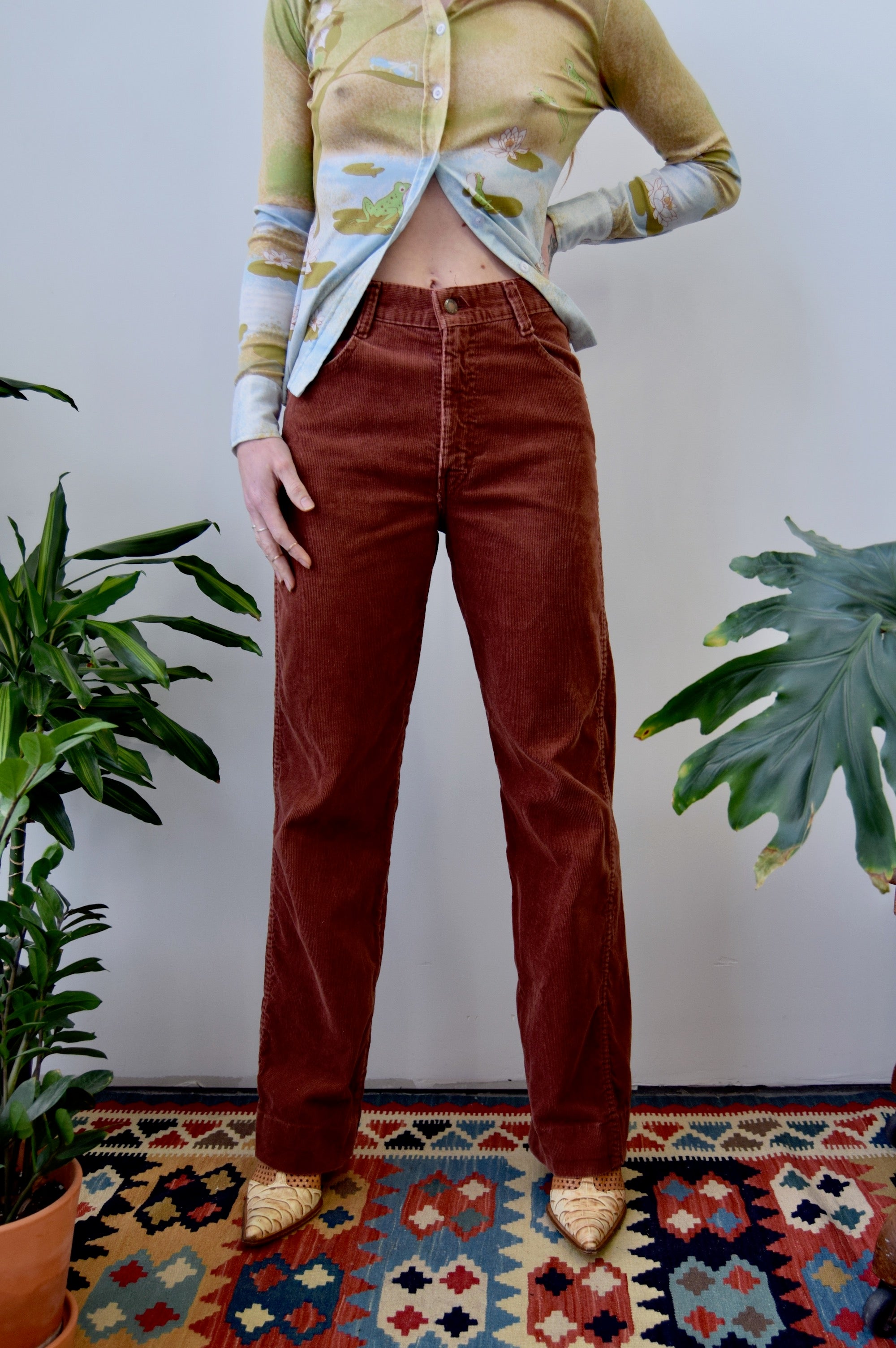 Seventies Cocoa Cord Pants