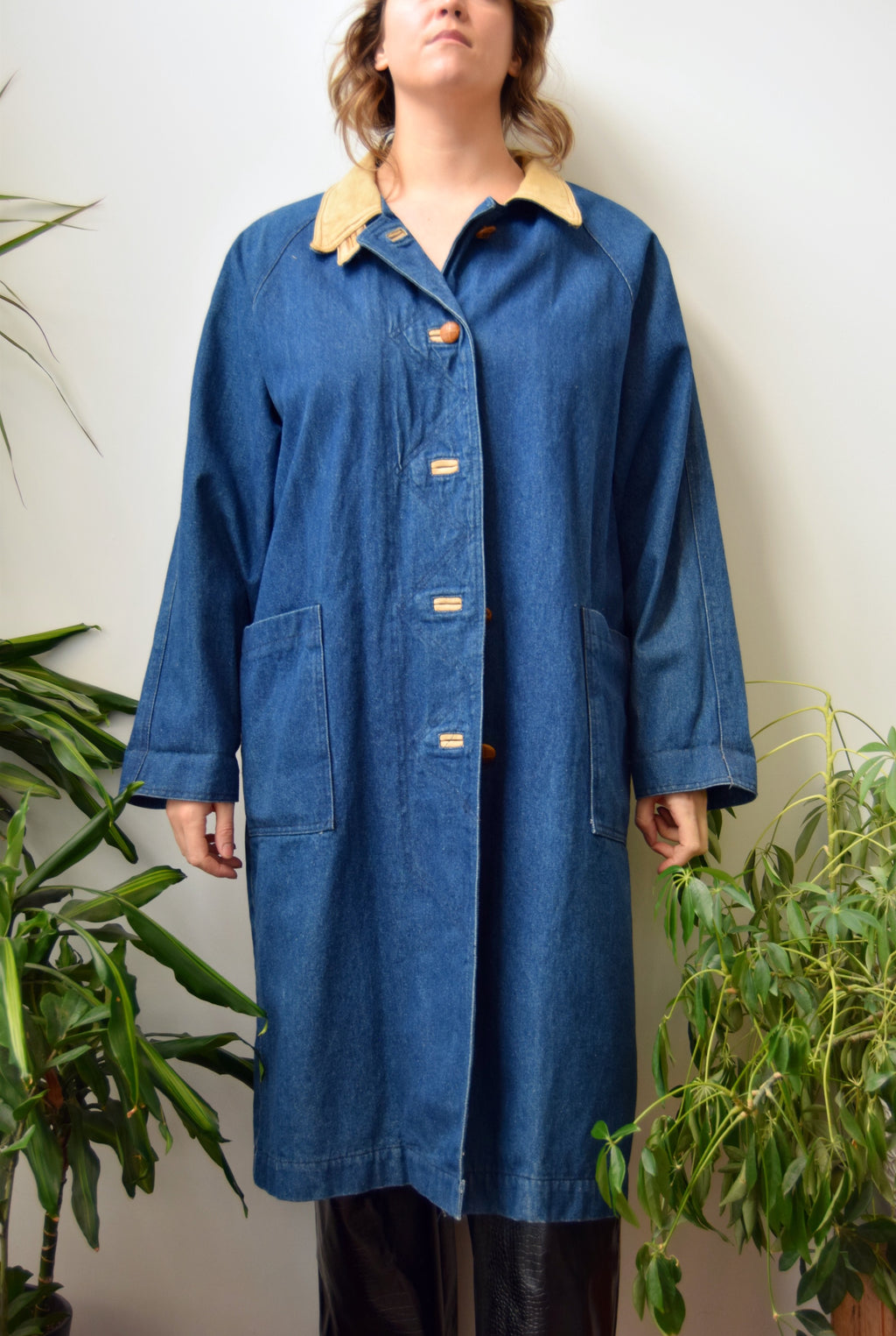 Nineties Denim Trench