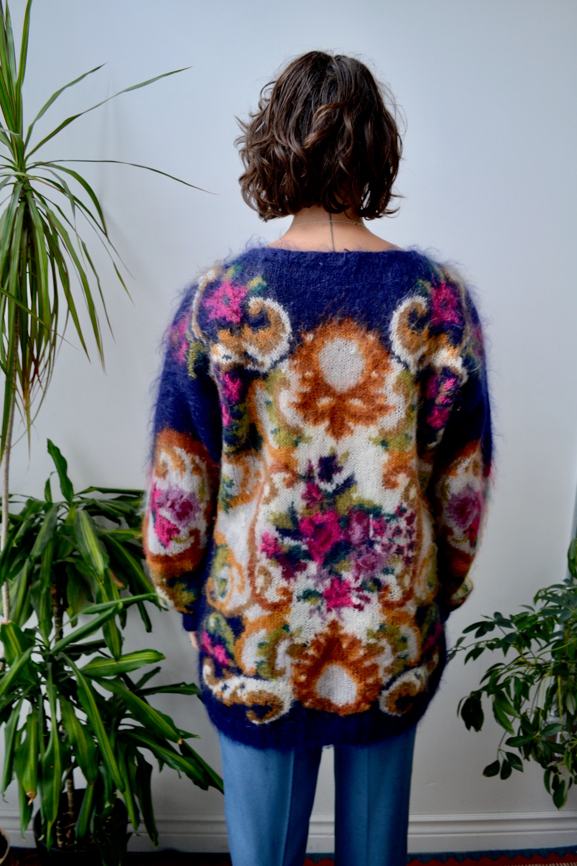 Maximalist Granny Mohair Sweater