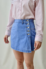 Blue "Denim Republic" Skort