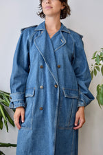 Denim Trench Coat