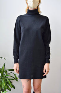 Turtleneck Sweater Mini Dress