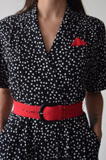 Vintage Polka Dot Romper Suit