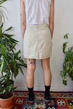 Khaki Cargo Skort