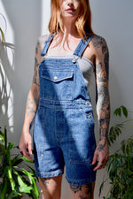 Denim "Getaway" Shorteralls