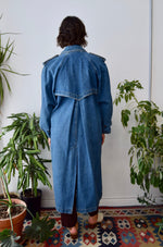 Denim Trench Coat