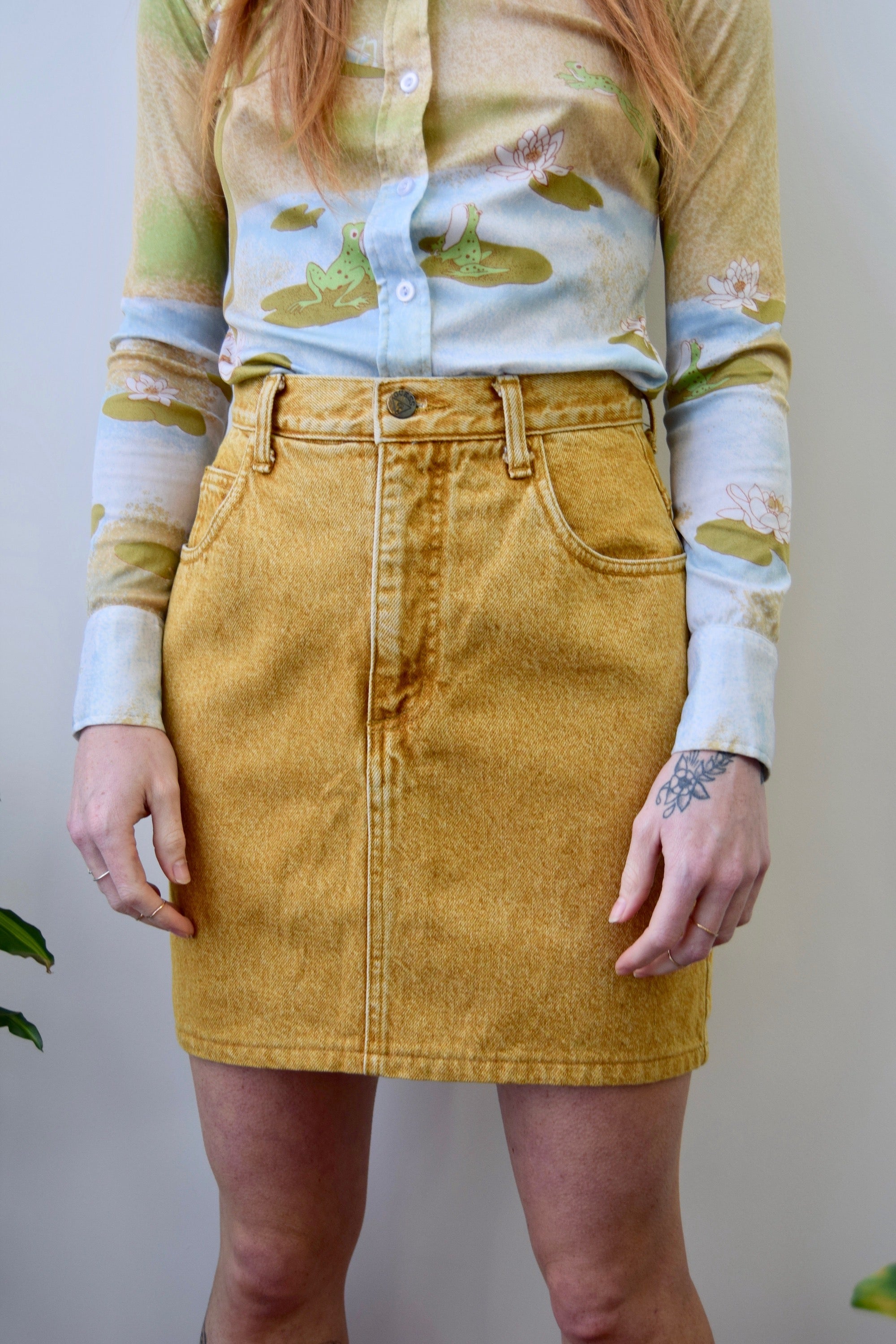 Mustard Seed Denim Skirt  Womens Skirts in Denim  Buckle