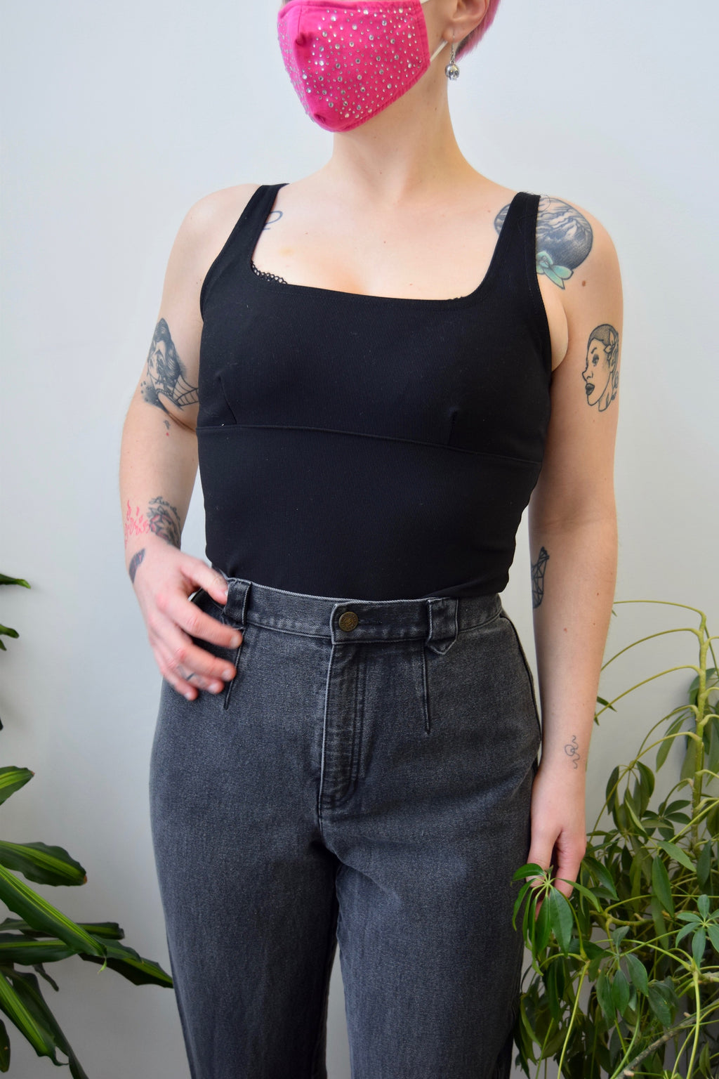 90s Stretchy Bustier Tank