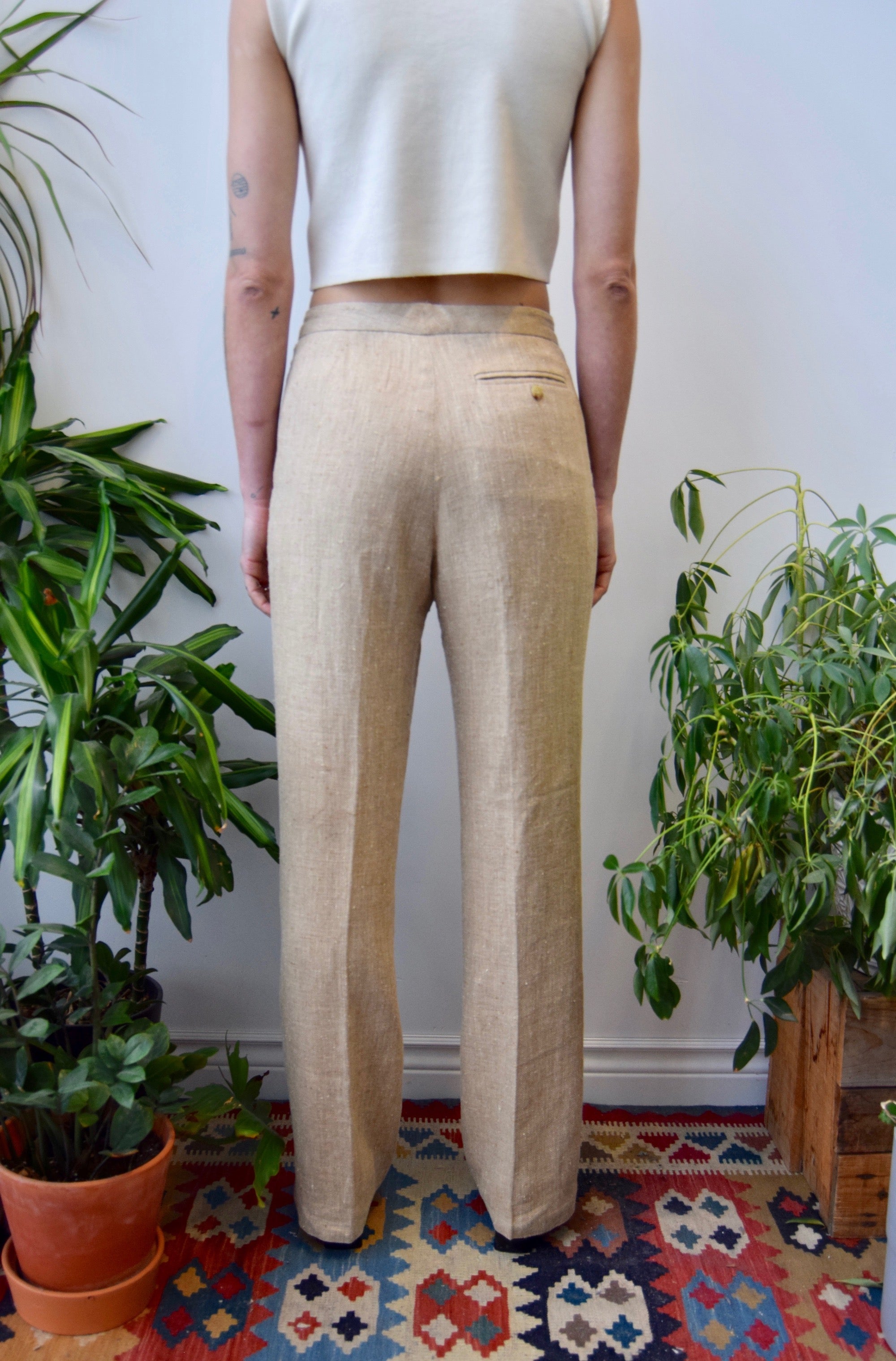 RL Linen & Silk Trousers