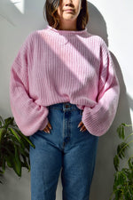 Pepto Mock Neck Sweater