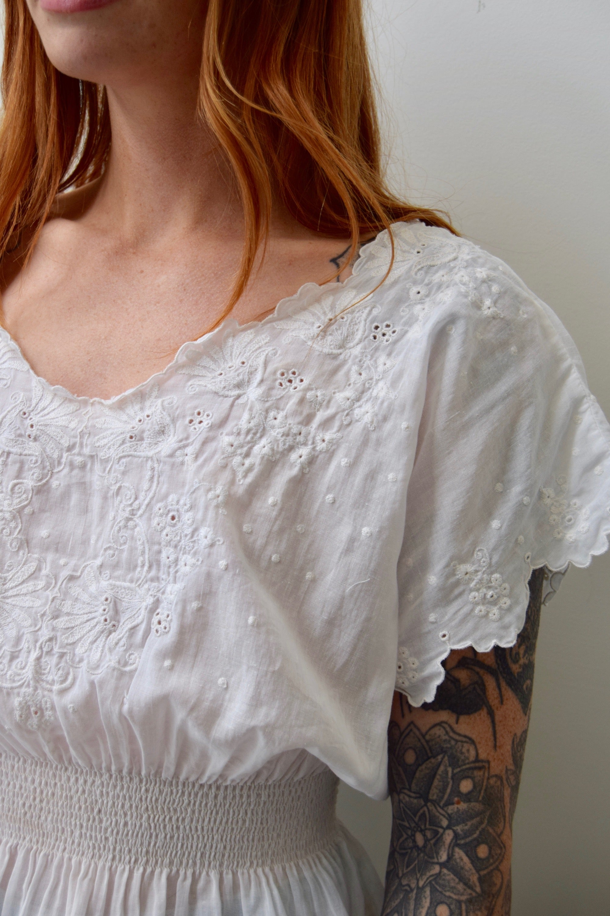 Delicate Embroidered Blouse