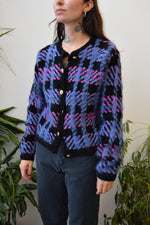 Heathers Houndstooth Cardigan