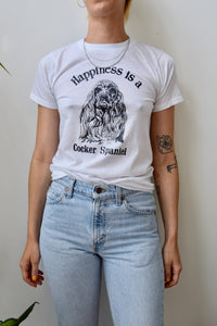 Seventies Cocker Spaniel Tee