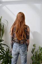 Summer Cotton Ruffle Crop