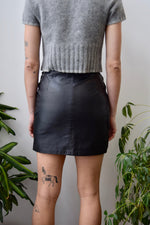 Black Leather Mini