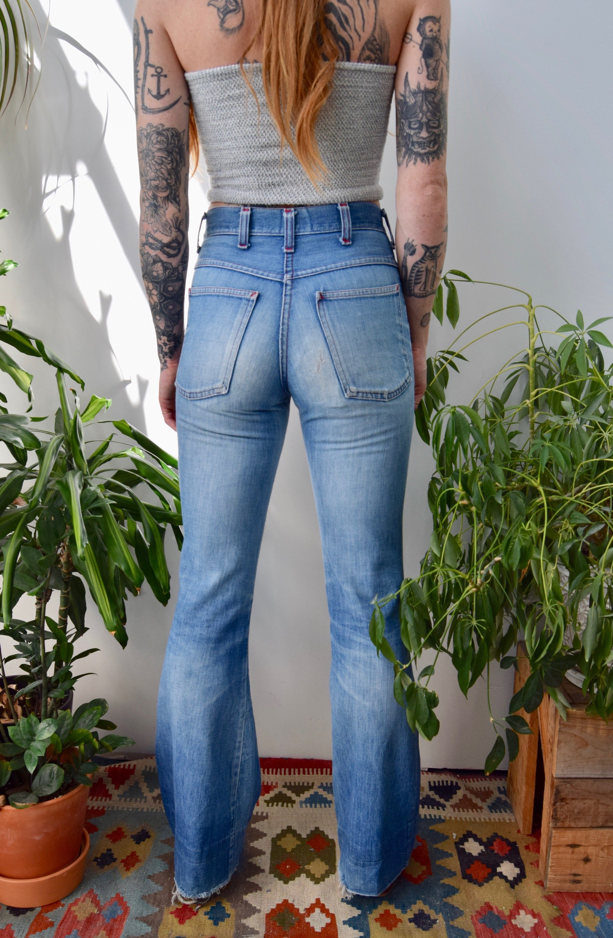"JCPenney" Flared Jeans