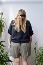 Embossed Silk Blouse