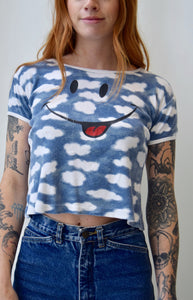 00's Cloud Smiley Face Tee