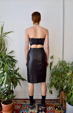 Buttery Leather Pencil Skirt