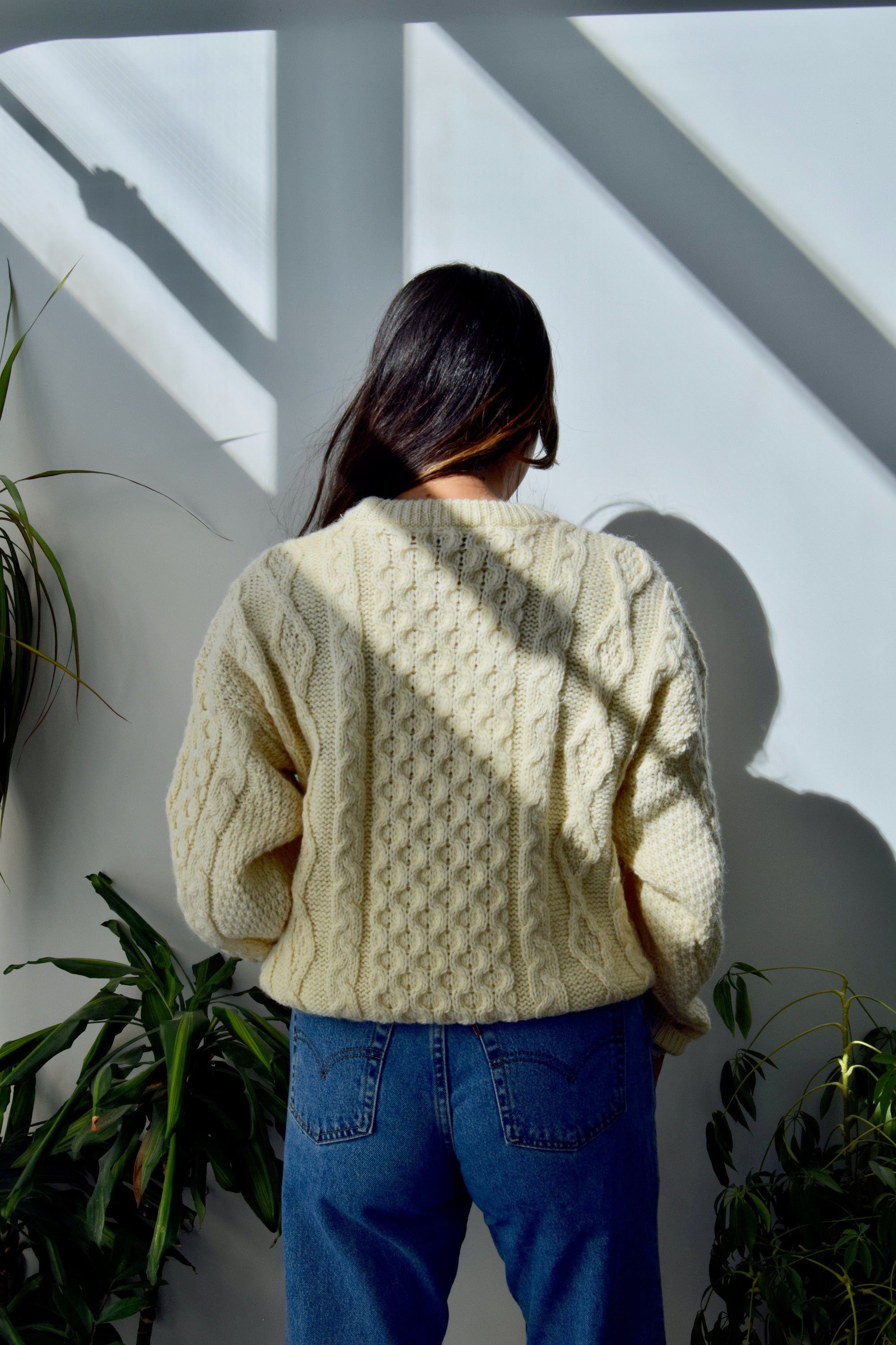 Classic Cream Cable Knit