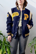 Eighties Wool Letterman Jacket