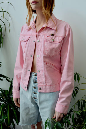 Seventies Pink Wrangler Jacket
