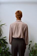 Seventies Geoffrey Beene Silk Blouse