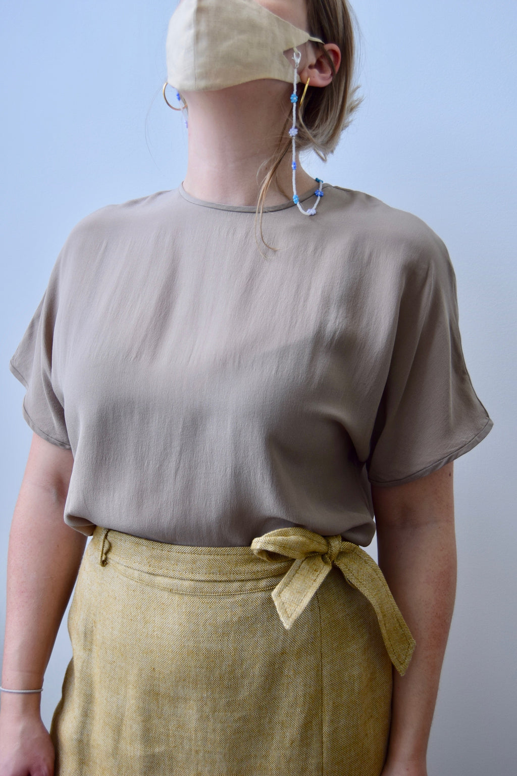 Cappuccino Silk Top