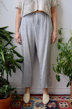 Grey Linen Lounge Pants