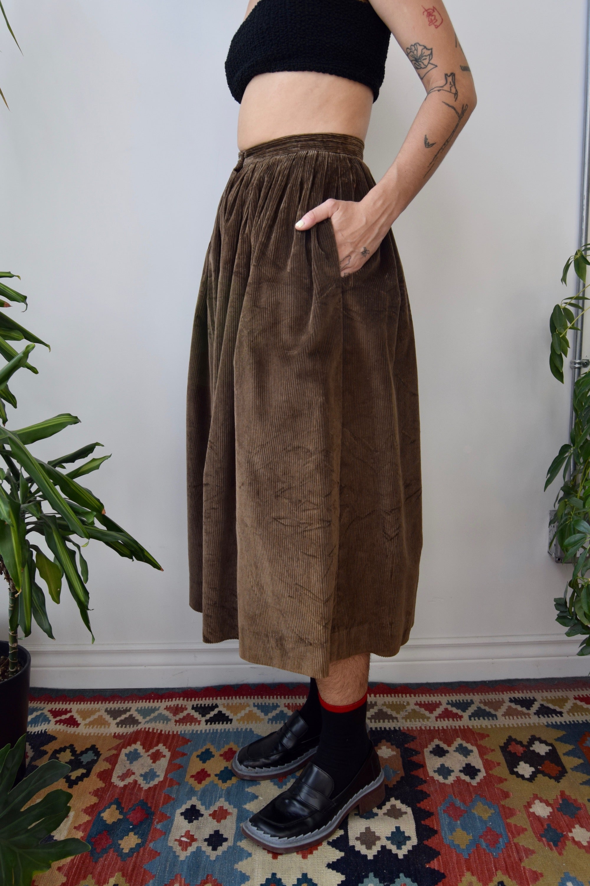 Ralph Lauren Cord Skirt