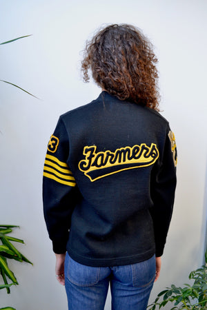 "Farmers" Varsity Sweater