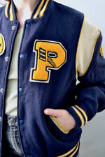 Eighties Wool Letterman Jacket