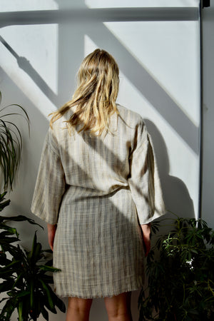 Woven Duster Jacket