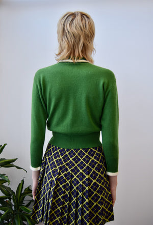 Fifties Shamrock Jantzen Sweater