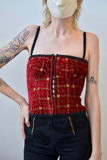 Nineties Velvet 'Tuffgirl' Bustier