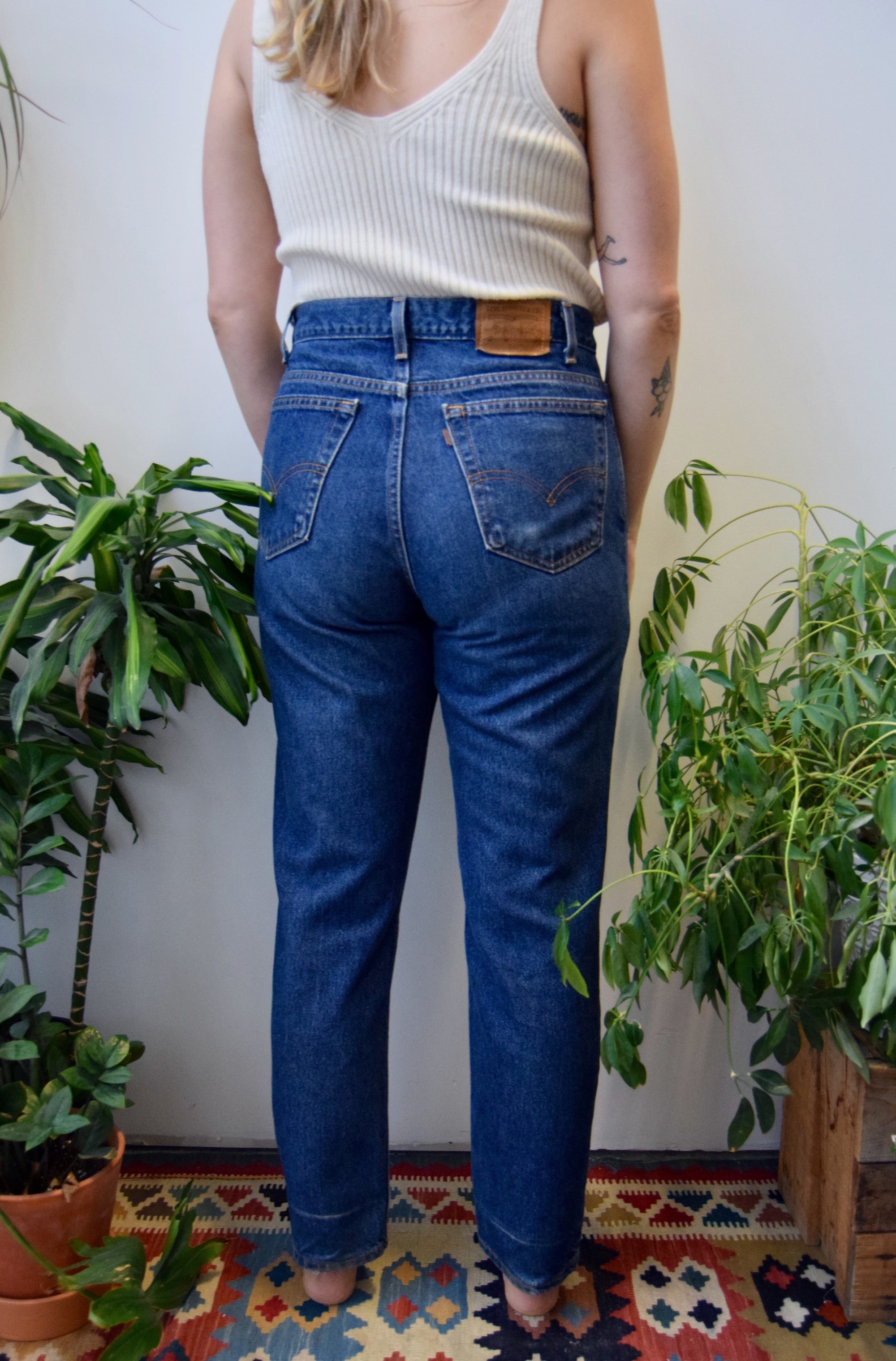 Dark Wash Relaxed Fit Levi's