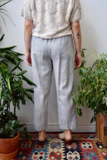 Grey Linen Lounge Pants