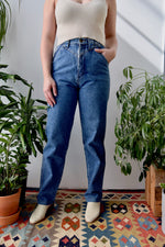 Dark Wash Western Jeans