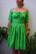 Vintage Midsommar Milkmaid Dress