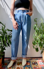 High Waisted "Lee" Jeans